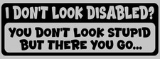 Dont look disabled - dont, funny