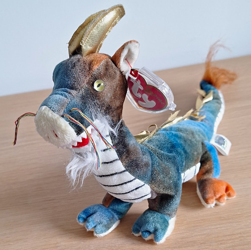 Beanie dragon plush - ty,