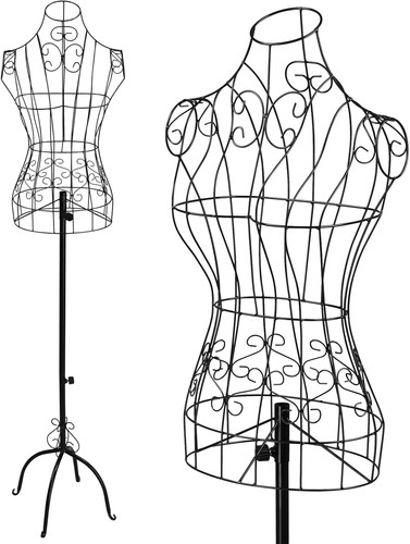 Female wire dress form vintage - female,