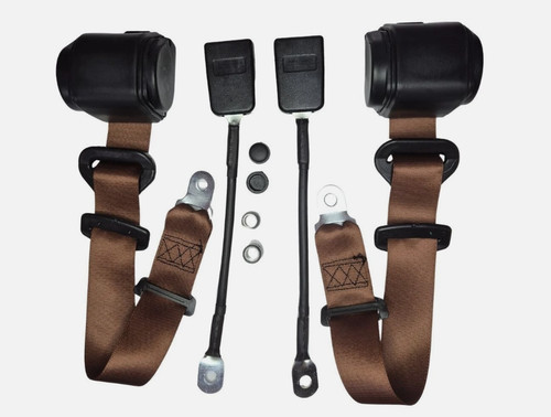 Front seat belt - point, l+r