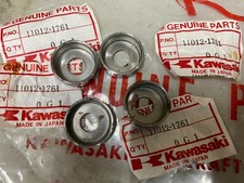 KAWASAKI NOS FORK CAPS (4) KLE650 Versys ZXR400 Z1000 ABS VN1600 KDX125