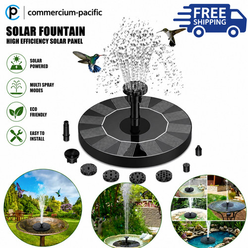 Mini solar water fountain - fountain, pump