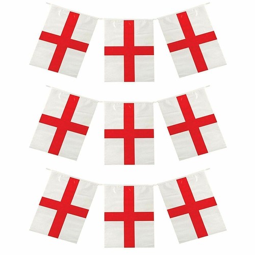 England bunting 32ft flags - england,