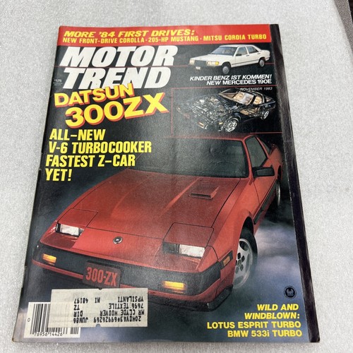 Motor trend nov 1983 datsun - 1983,