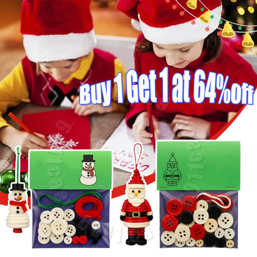 Diy button snowman - diy, ornament