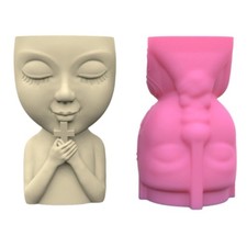 Silicone Clay Mould Flowerpot