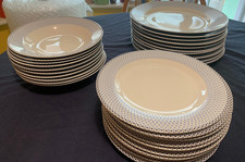 Royal Worcester Azure-soup bowls, dinner and salad plates