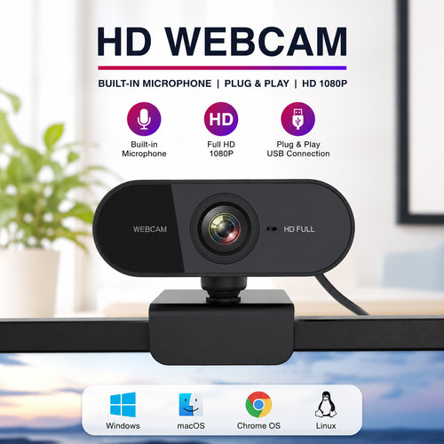 Full 1080p webcam - hd,