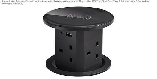 Pop lifting socket - up, wireless