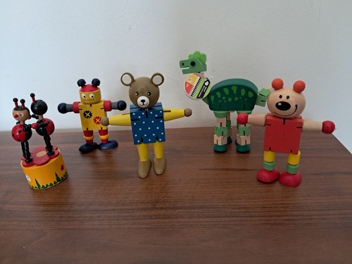 Bundle wooden flexible figures - bundle,