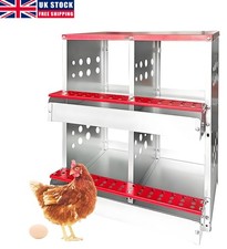 4 Chicken Nesting Box Metal