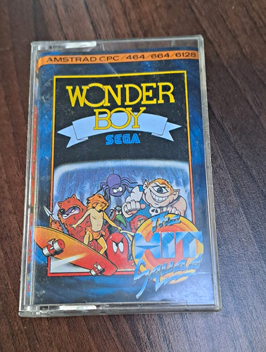 Sega wonder boy - boy, amstrad