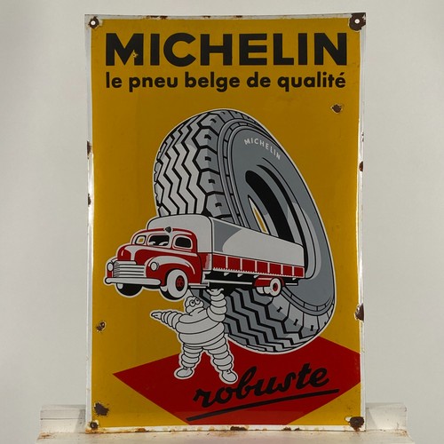 Michelin advertising sign - -,