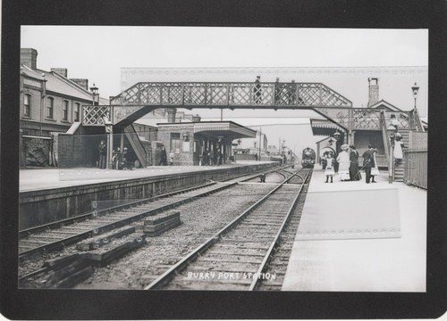 Burry port railway - port, station
