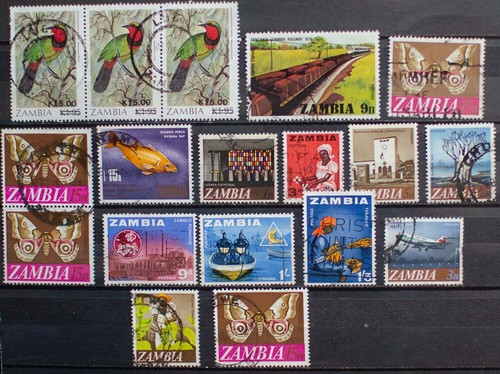 Zambia used stamps - used,