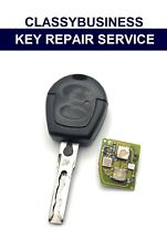 SEAT LEON IBIZA CORBODA AROSA ALHAMBRA AYUDA 2 button remote key fob repair fix