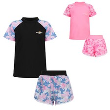 UK Kids Girls Swimming Suit