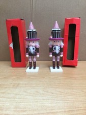DECHOUS Nutcracker Puppets Outdoor Toys for Kids Clever Sweets Nutcracker x2