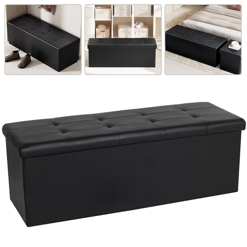 Ottoman storage folding box - storage,