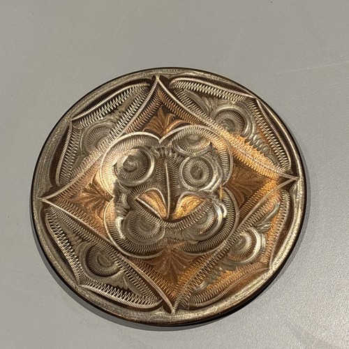 Turkish copper plate - plate, hand