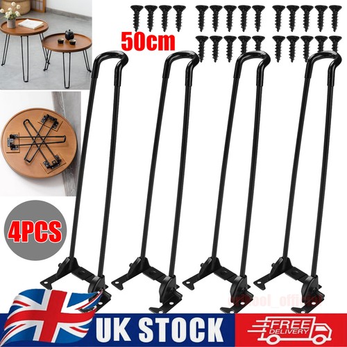 4pcs folding table legs metal - 4pcs,
