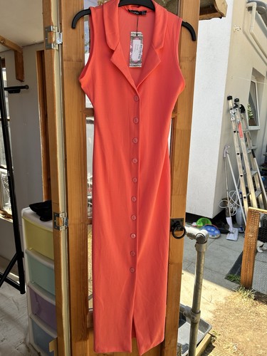 Boohoo coral shirt dress - boohoo,