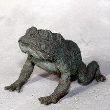 Vintage Japanese Bronze Frog