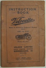 Velocette Mk II KSS and KTS