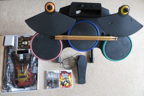 Nintendo wii guitar - nintendo, rock