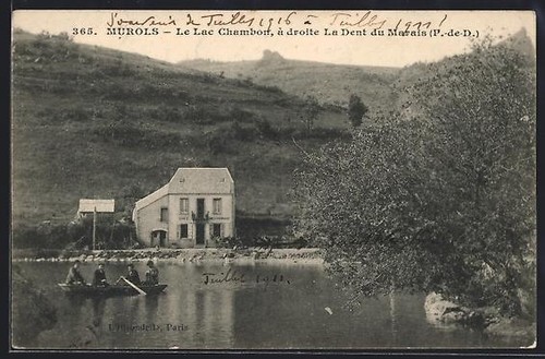 Old postcard murols - murols, /