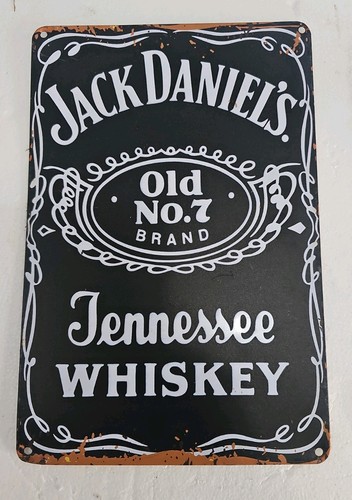Jack daniels vintage metal tin - daniels,
