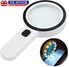 30X Extra Large LED Magnifying