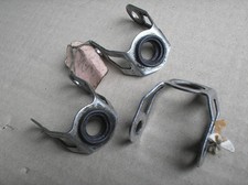 BMW 750 800 900 1000 airhead ? front fork brake hose guide bracket x3 JOB LOT