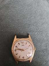 Vintage  AVIA  Incabloc 15 jewel Mens Mechanical Watch. Working