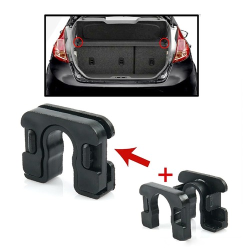 Rear boot parcel shelf clips - boot,