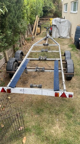 Galvanised road boat - galvanised,
