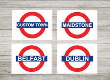 Metal Underground Place Name