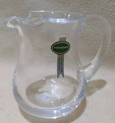 Portmeirion glass jug - glass,