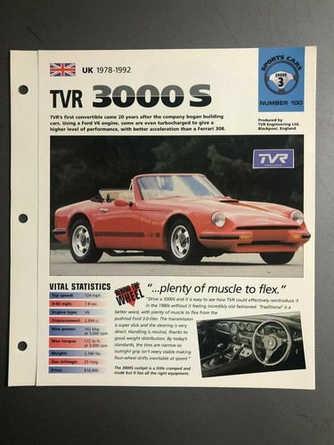 1978 1992 tvr 3000s - 1978,