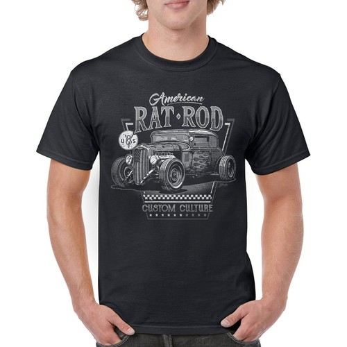 American rat rod shirt hot - american,