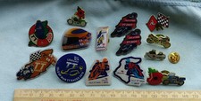 14x  Isle of Man TT Motorcycle bike badge pin RNLI 2008 09 11 15 16 17 21 22