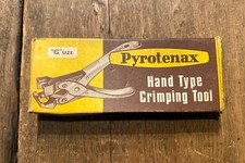 PYROTENAX CRIMPING PLIERS SIZE G PYRO TOOLS MICC ELECTRICIANS VINTAGE OLD TOOLS