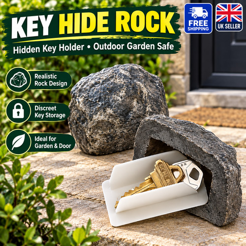 Door key rock hide keep - hide,