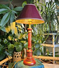 Vintage Wooden Candlestick