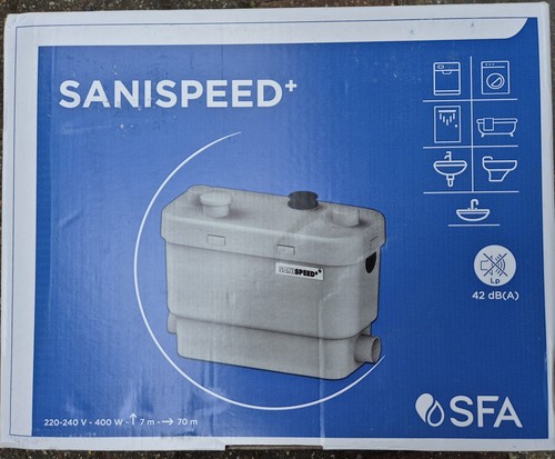 New sanispeed macerator - sanispeed, pump