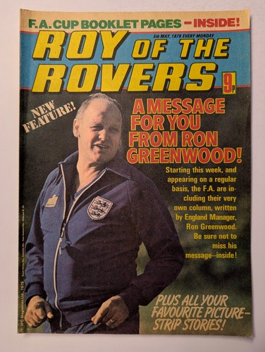 Roy the rovers comic 5th - roy, of
