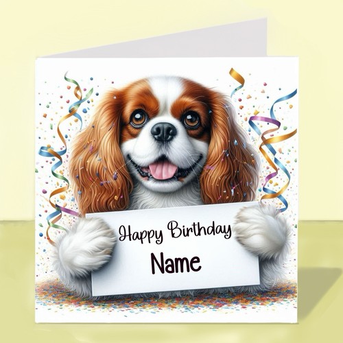 Personalised cavalier king - personalised,