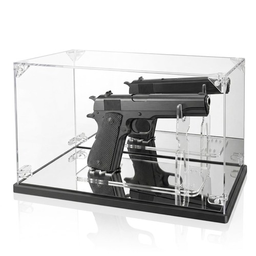 Pistol display case black - display,