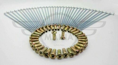 Rear spokes set honda cub - cub, c50