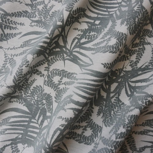 Floral curtain fabric fern - floral,